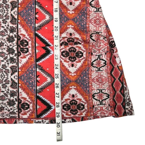 LOGO By Lori Goldstein woman size XL Cotton Modal Button Front Tunic Top - Picture 5 of 8